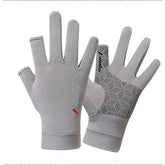 Sports Golf Ice Silk Riding Driving Gloves Non-Slip Fitness UV Protection Gloves  Adomoo